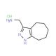 (1,4,5,6,7,8-Hexahydrocyclohepta[c]pyrazol-3-ylmethyl)amine hydrochloride - chemical structure image