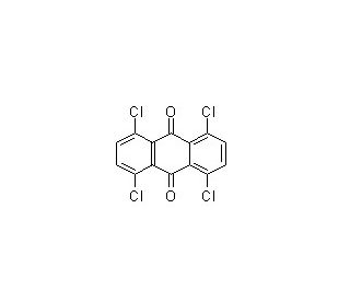 1,4,5,8-Tetrachloroanthraquinone (CAS 81-58-3) - chemical structure image