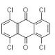 1,4,5,8-Tetrachloroanthraquinone (CAS 81-58-3) - chemical structure image