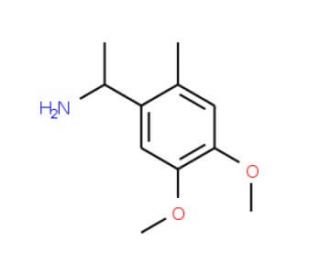 1-(4,5-dimethoxy-2-methylphenyl)ethanamine - chemical structure image