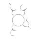 1,4,7,10-Tetrakis(ethoxycarbonylmethyl)-1,4,7,10-tetraazacyclododecane 的分子结构, CAS编号: 137076-50-7 1,4,7,10-Tetrakis(ethoxycarbonylmethyl)-1,4,7,10-tetraazacyclododecane (CAS 137076-50-7) - chemical structure image