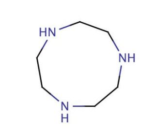 1,4,7-Triazacyclononane (CAS 4730-54-5) - chemical structure image