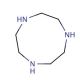 1,4,7-Triazacyclononane (CAS 4730-54-5) - chemical structure image