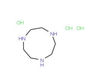 1,4,7-Triazacyclononane trihydrochloride (CAS 58966-93-1) - chemical structure image