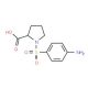 1-(4-Amino-benzenesulfonyl)-pyrrolidine-2-carboxylic acid - chemical structure image