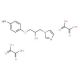 1-(4-Amino-phenoxy)-3-imidazol-1-yl-propan-2-oldioxalate - chemical structure image