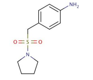 1-((4-Aminobenzenemethane)sulfonyl)pyrrolidine - chemical structure image