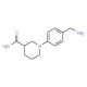 1-[4-(aminomethyl)phenyl]piperidine-3-carboxamide - chemical structure image