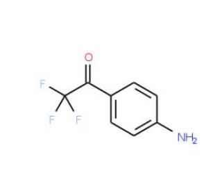 1-(4-Aminophenyl)-2,2,2-trifluoro-1-ethanone (CAS 23516-79-2) - chemical structure image