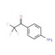 1-(4-Aminophenyl)-2,2,2-trifluoro-1-ethanone (CAS 23516-79-2) - chemical structure image