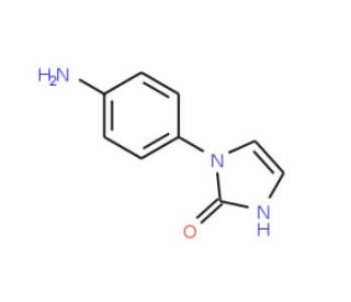 1-(4-aminophenyl)-2,3-dihydro-1H-imidazol-2-one - chemical structure image