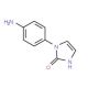 1-(4-aminophenyl)-2,3-dihydro-1H-imidazol-2-one - chemical structure image