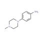 1-(4-Aminophenyl)-4-methylpiperazine (CAS 16153-81-4) - chemical structure image