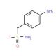 1-(4-aminophenyl)methanesulfonamide (CAS 4403-84-3) - chemical structure image