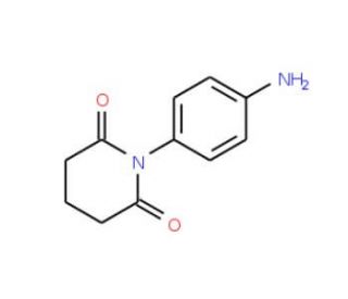 1-(4-aminophenyl)piperidine-2,6-dione - chemical structure image