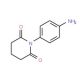 1-(4-aminophenyl)piperidine-2,6-dione - chemical structure image