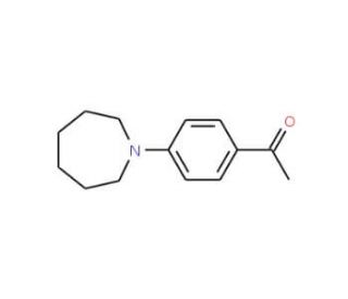 1-(4-azepan-1-ylphenyl)ethanone (CAS 26586-40-3) - chemical structure image