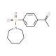 1-[4-(azepan-1-ylsulfonyl)phenyl]ethanone - chemical structure image