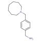1-[4-(azocan-1-ylmethyl)phenyl]methanamine - chemical structure image