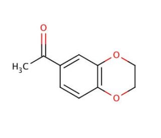 1,4-Benzodioxan-6-yl methyl ketone (CAS 2879-20-1) - chemical structure image
