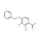 1-[4-(Benzyloxy)-2-hydroxy-3-methylphenyl]ethan-1-one (CAS 73640-74-1) - chemical structure image