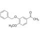 1-(4-Benzyloxy-3-methoxyphenyl)ethanone (CAS 1835-11-6) - chemical structure image