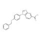 1-[4-(Benzyloxy)phenyl]-1H-benzimidazole-5-carboxylic acid - chemical structure image