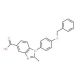 1-[4-(Benzyloxy)phenyl]-2-methyl-1H-benzimidazole-5-carboxylic acid - chemical structure image