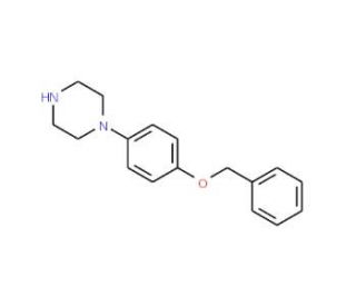 1-[4-(Benzyloxy)phenyl]piperazine (CAS 144881-52-7) - chemical structure image
