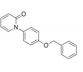 1-(4-Benzyloxyphenyl)pyridin-2(1H)-one (CAS 1076199-03-5) - chemical structure image