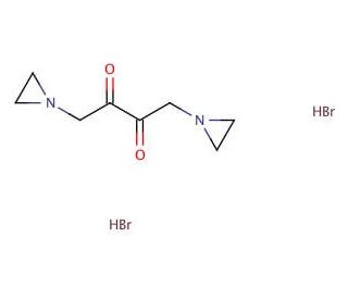 1,4-Bis(1-aziridinyl)-2,3-butanedione Dihydrobromide - chemical structure image