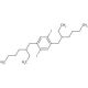 1,4-Bis(2-ethylhexyl)-2,5-diiodobenzene (CAS 225512-46-9) - chemical structure image