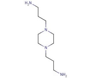 1,4-Bis(3-aminopropyl)piperazine (CAS 7209-38-3) - chemical structure image