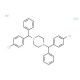 1,4-Bis[(4-chlorophenyl)phenylmethyl]piperazine dihydrochloride (CAS 346451-15-8) - chemical structure image