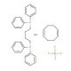 [1,4-Bis(diphenylphosphino)butane](1,5-cyclooctadiene)rhodium(I) tetrafluoroborate (CAS 79255-71-3) - chemical structure imag
