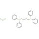 1,4-Bis(diphenylphosphino)butane-palladium(II) chloride (CAS 29964-62-3) - chemical structure image