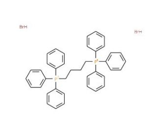1,4-Bis(triphenylphosphonio)butane dibromide (CAS 15546-42-6) - chemical structure image