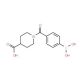 1-(4-Boronobenzoyl)piperidine-4-carboxylic acid (CAS 850593-02-1) - chemical structure image