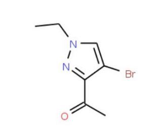 1-(4-Bromo-1-ethyl-1H-pyrazol-3-yl)ethanone - chemical structure image