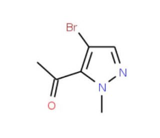 1-(4-Bromo-1-methyl-1H-pyrazol-5-yl)ethanone - chemical structure image
