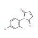 1-(4-Bromo-2-fluorophenyl)-1H-pyrrole-2,5-dione - chemical structure image
