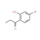 1-(4-Bromo-2-hydroxyphenyl)-1-propanone (CAS 17764-92-0) - chemical structure image