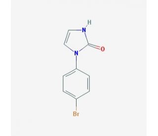 1-(4-Bromo-phenyl)-1,3-dihydro-imidazol-2-one (CAS 530080-83-2) - chemical structure image