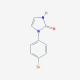1-(4-Bromo-phenyl)-1,3-dihydro-imidazol-2-one (CAS 530080-83-2) - chemical structure image