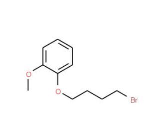 1-(4-Bromobutoxy)-2-methoxy-benzene (CAS 3257-51-0) - chemical structure image