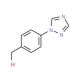 1-[4-(Bromomethyl)phenyl]-1H-1,2,4-triazole (CAS 58419-69-5) - chemical structure image