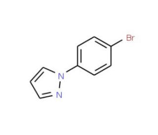 1-(4-Bromophenyl)-1H-pyrazole (CAS 13788-92-6) - chemical structure image