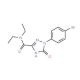 1-(4-Bromophenyl)-2,5-dihydro-5-oxo-1H-1,2,4-triazole-3-carboxylic acid diethylamide - chemical structure image