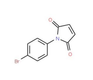 1-(4-Bromophenyl)-2,5-dioxo-pyrrole (CAS 13380-67-1) - chemical structure image