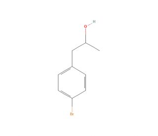 1-(4-Bromophenyl)-2-propanol (CAS 6186-23-8) - chemical structure image